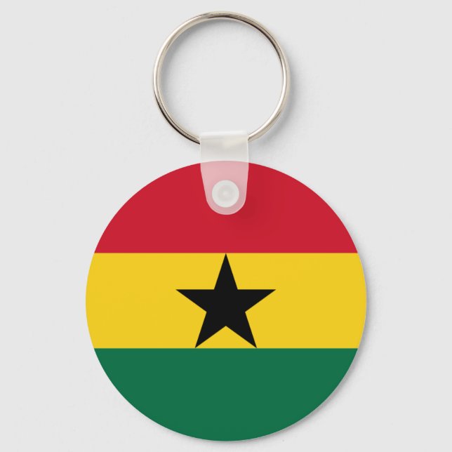 Flag of Ghana Keychain (Front)