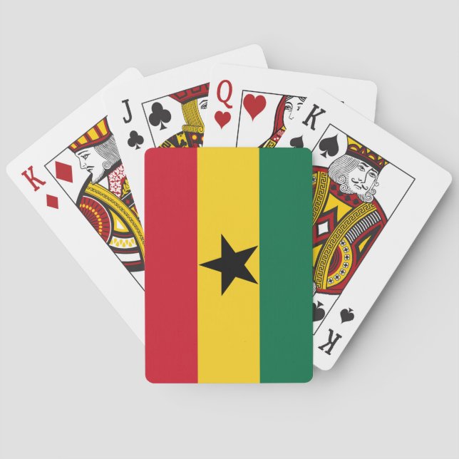 Flag of Ghana Playing Cards (Back)