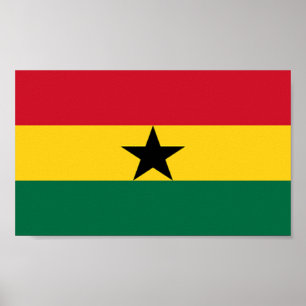 Flag of Ghana Poster