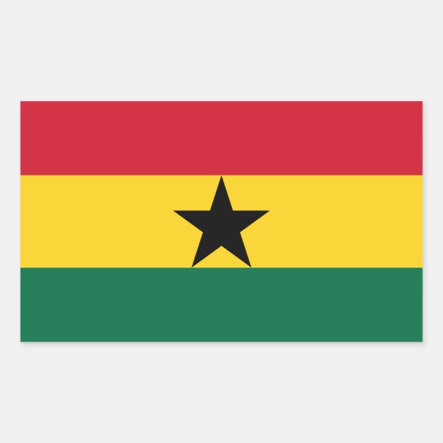 Flag of Ghana Sticker (Front)
