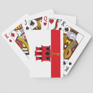 Flag of Gibraltar Playing Cards