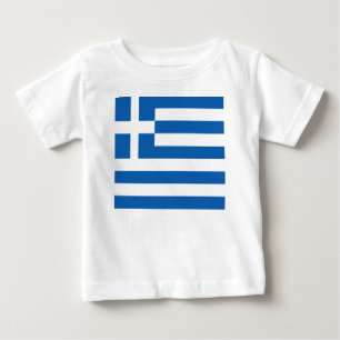 Flag of Greece Baby T-Shirt