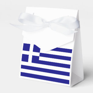Flag of Greece Favor Box