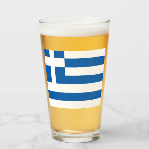 Flag of Greece Glass