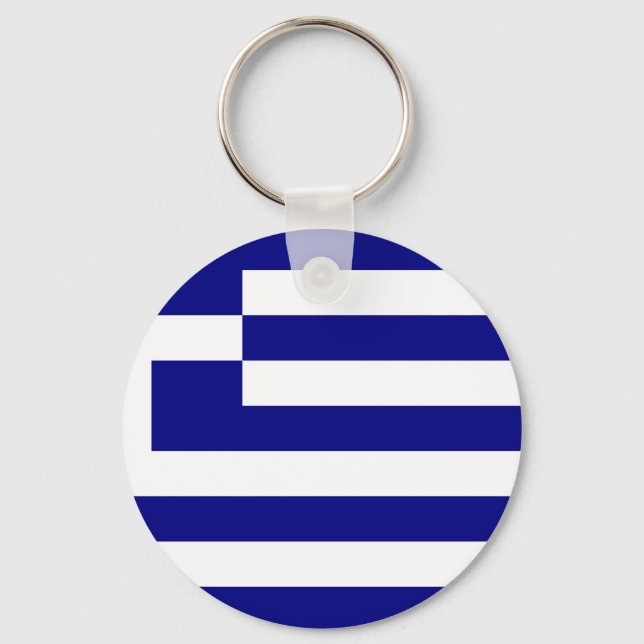 Flag of Greece Keychain (Front)
