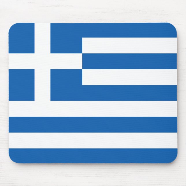 Flag of Greece Mousepad (Front)