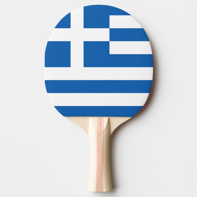 Flag of Greece Ping Pong Paddle (Front)