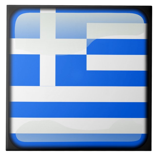 Flag of Greece Tile (Front)