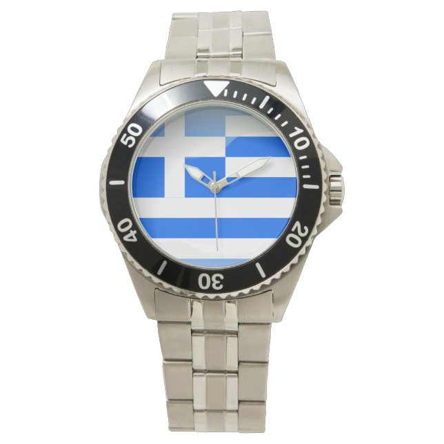 Flag of Greece Watch (Front)