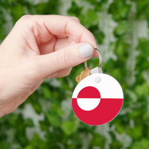 Flag of Greenland Keychain