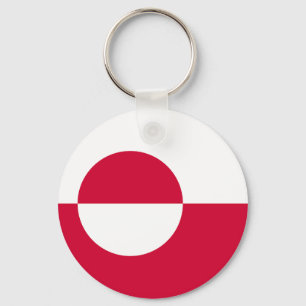 Flag of Greenland Keychain