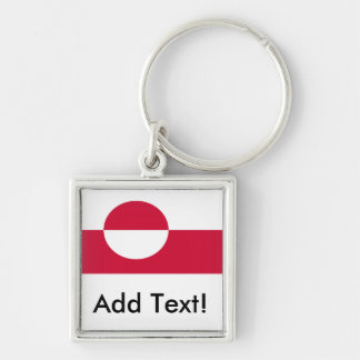 Flag of Greenland Keychain