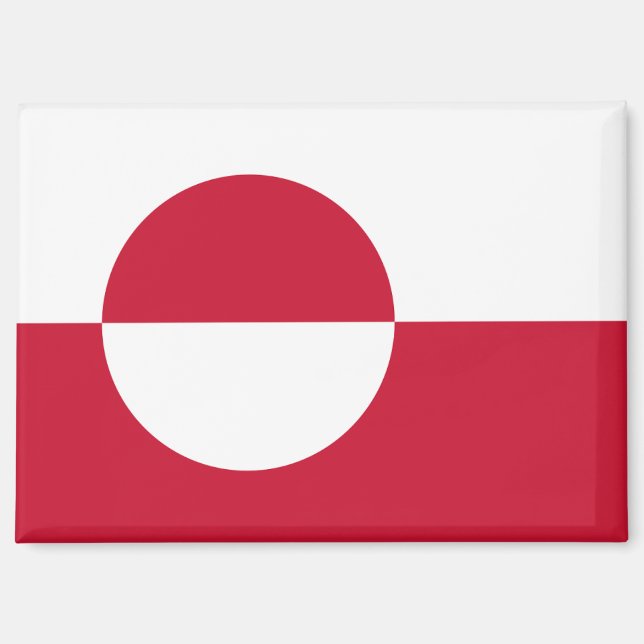Flag of Greenland Magnet (Front)
