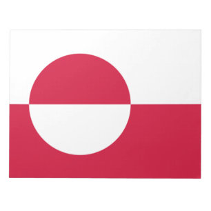 Flag of Greenland Notepad