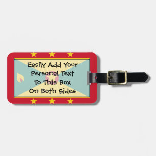 Flag of Grenada Easy ID Personal Luggage Tag