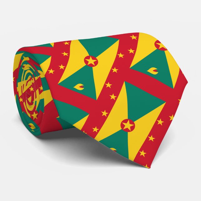 Flag of Grenada Tie (Rolled)