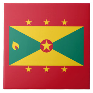 Flag of Grenada Tile