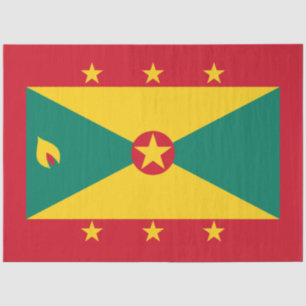 Flag of Grenada Tissue Paper