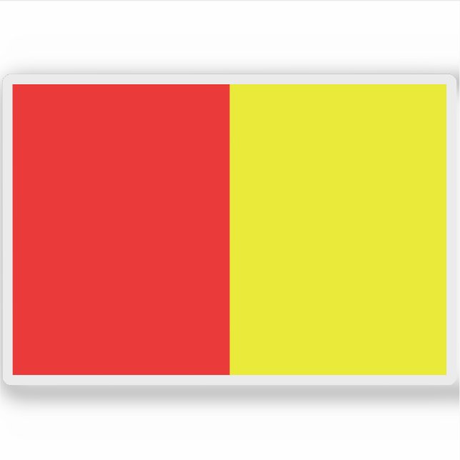 Flag of Grenoble, France (Front)