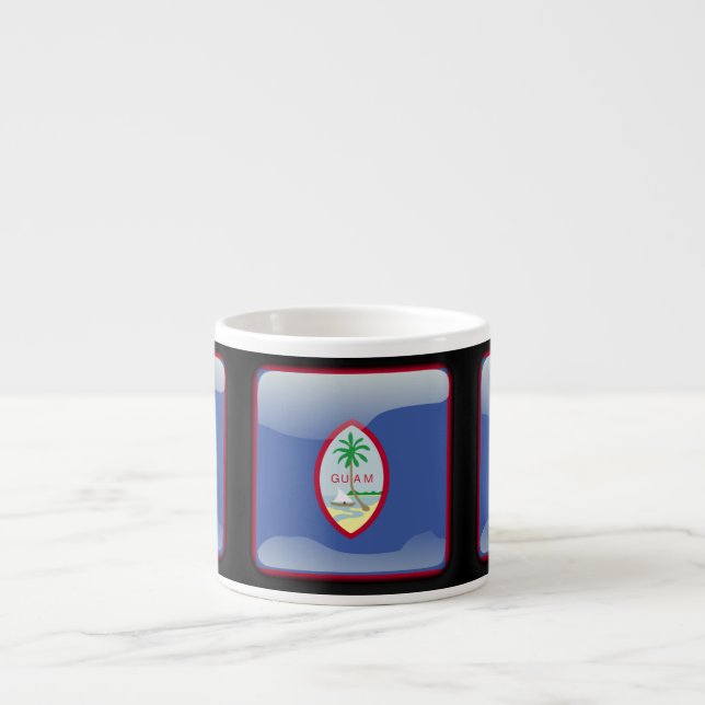 Flag of Guam Espresso Cup (Front)