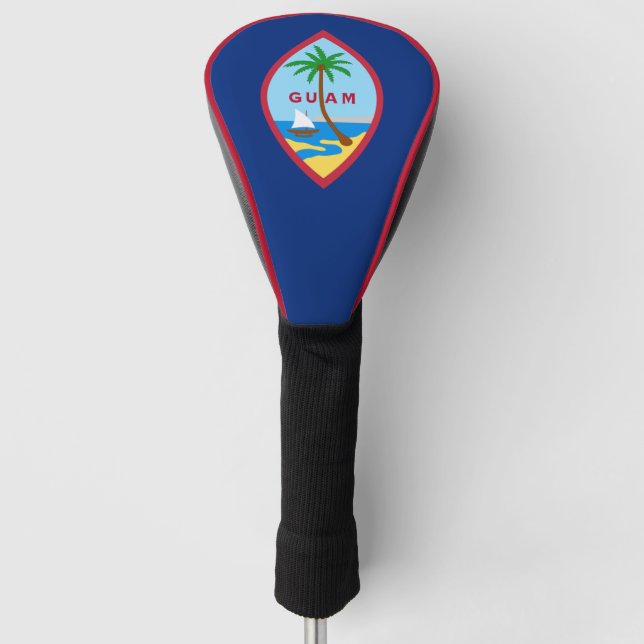Flag of Guam Golf Head Cover (Front)