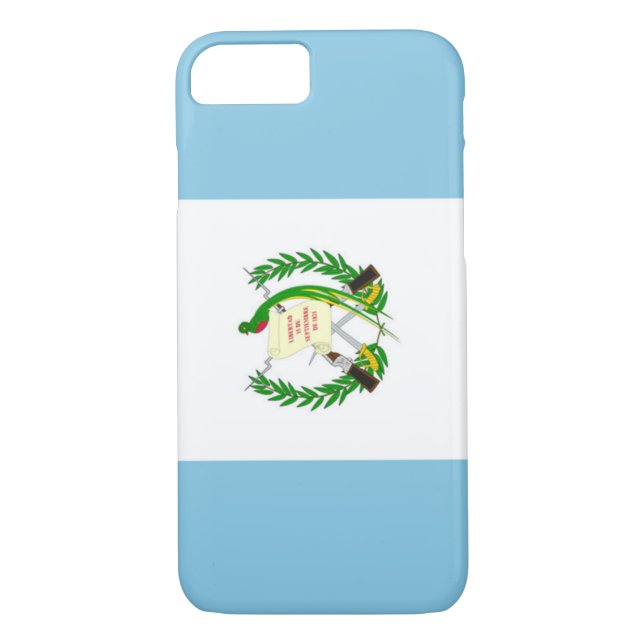 Flag of Guatemala Case-Mate iPhone Case (Back)