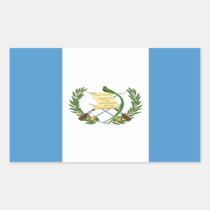 Flag of Guatemala - Central American Sticker