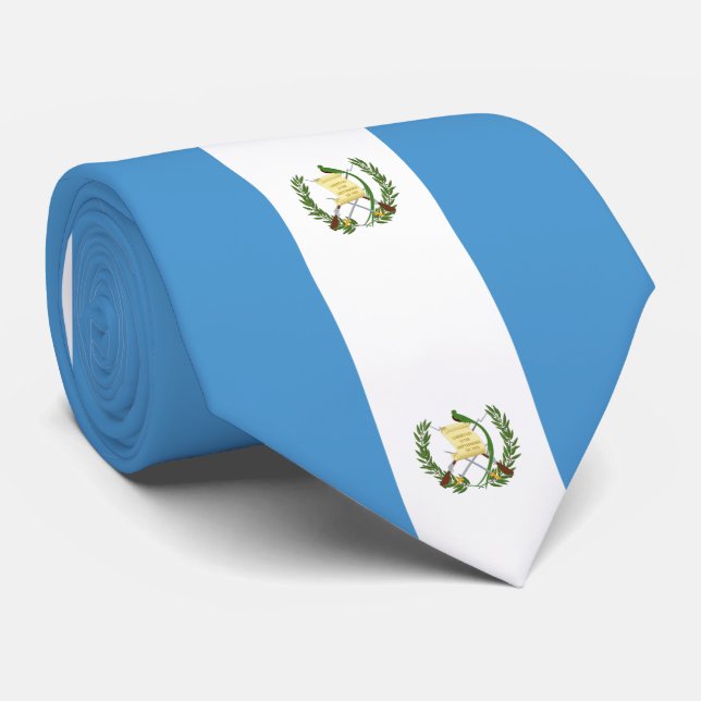 Flag of Guatemala Tie (Rolled)