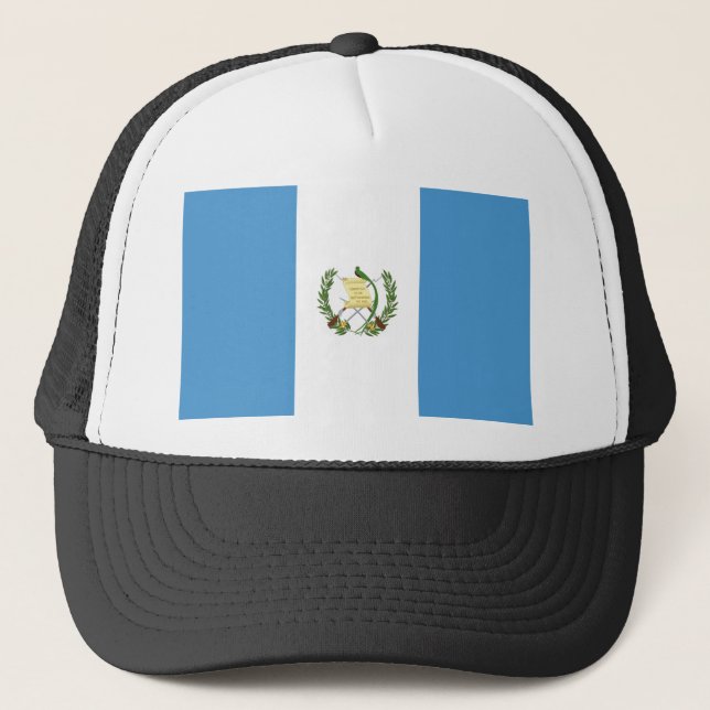 Flag_of_Guatemala Trucker Hat (Front)
