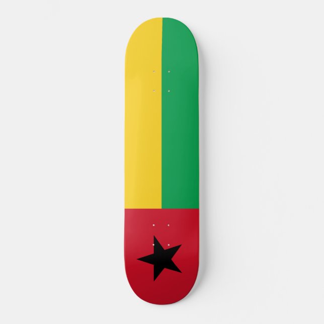 Flag of Guinea-Bissau Skateboard (Front)