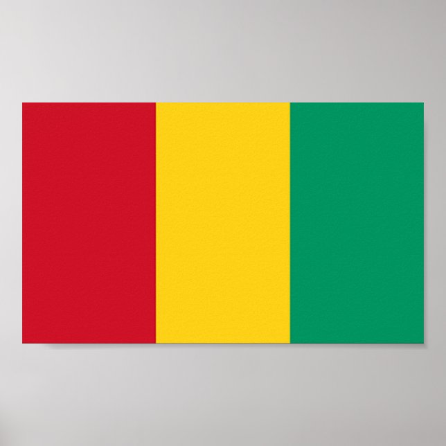 Flag of Guinea Poster (Front)