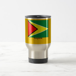 Flag of Guyana Travel Mug
