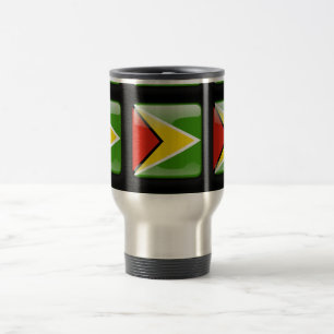 Flag of Guyana Travel Mug