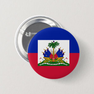 Flag of Haiti 2 Inch Round Button