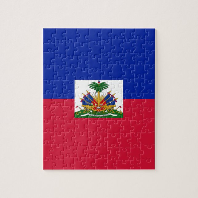Flag of Haiti Jigsaw Puzzle (Vertical)