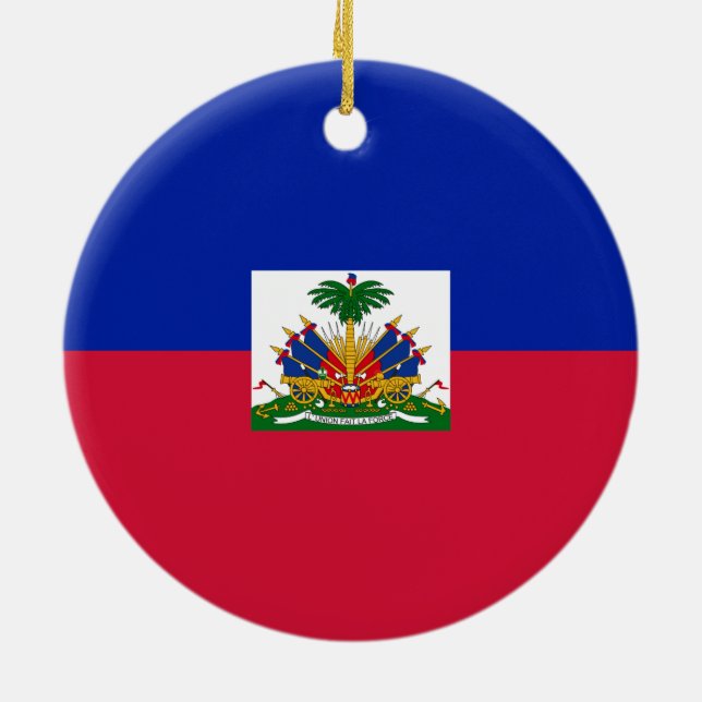 Flag of Haiti Ornament (Back)