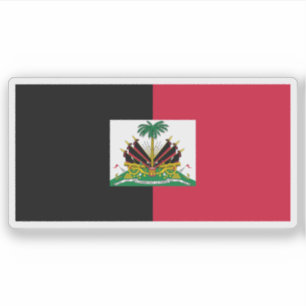 Flag of Haiti used by the Duvaliers (1964–1986)