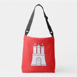 Flag of Hamburg Crossbody Bag
