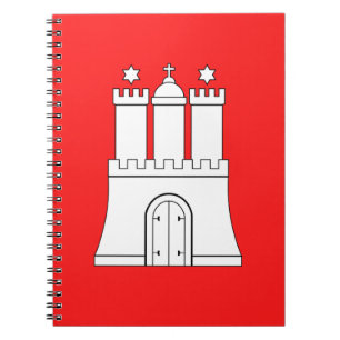 Flag of Hamburg Notebook