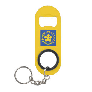 Flag of Hamilton, Ontario Credit Card Bottle Opene Keychain Bottle Opener