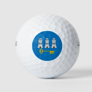 Flag of Havana, Cuba Golf Balls
