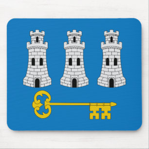 Flag of Havana, Cuba Mouse Pad