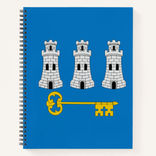 Flag of Havana, Cuba Notebook