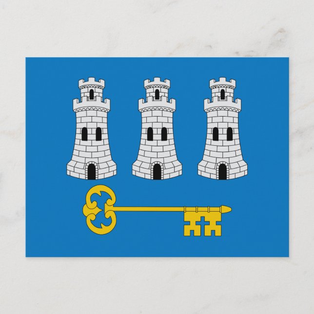 Flag of Havana, Cuba Postcard (Front)