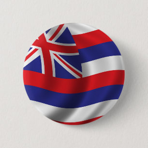 Flag of Hawaii 2 Inch Round Button