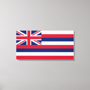 Flag of Hawaii (US State) Canvas Print