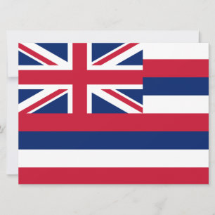 Flag of Hawaii (US State) Card