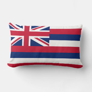 Flag of Hawaii (US State) Lumbar Pillow