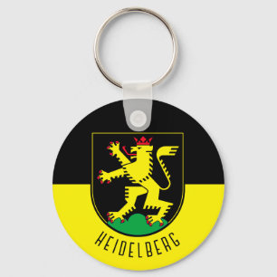 Flag of Heidelberg - GERMANY Keychain