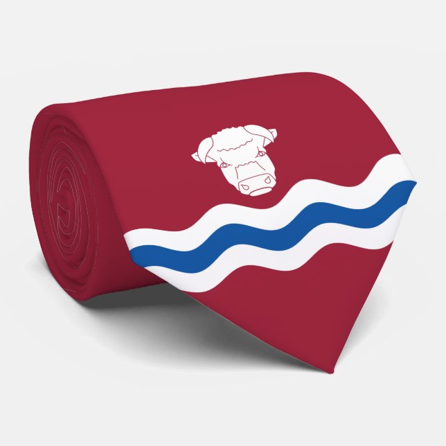 Flag of Herefordshire (UK County) Tie (Rolled)